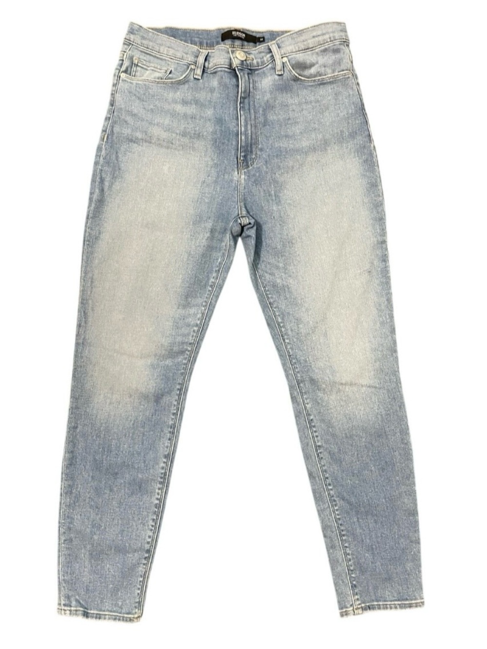 Women’s Hudson Los Angeles Barbara High Rise Ankle Skinny Jeans Sz 32 Waterfalls